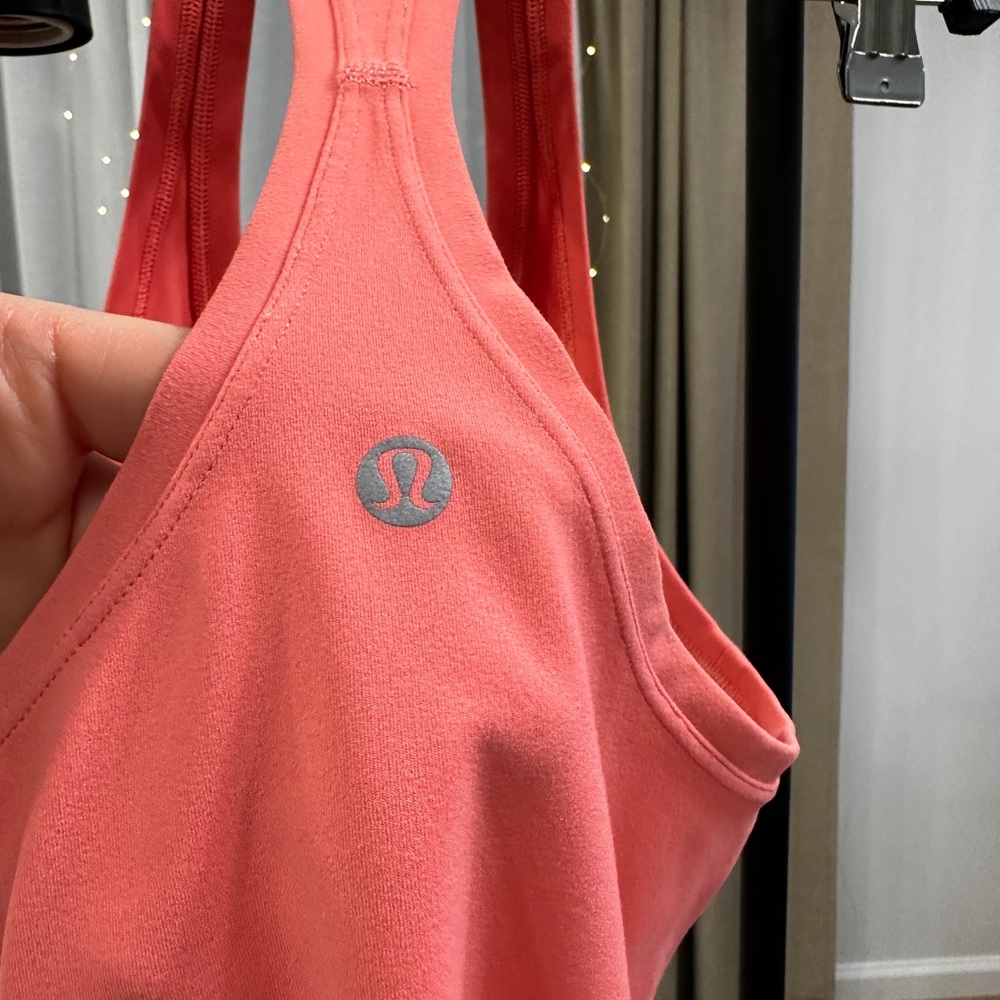 Lululemon Power Y / Racerback Tank – Coral Red - Picture 7 of 10